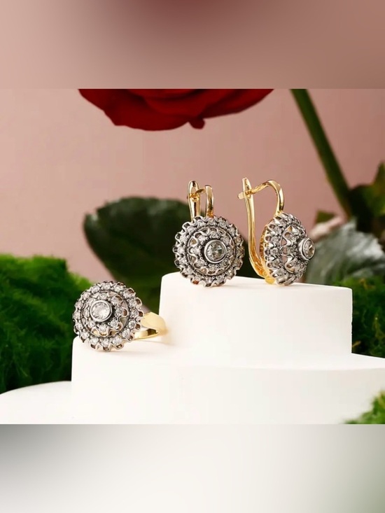 Zara Jewelry - Beautiful Jewelry Earrings and Rings 

Bridal Set